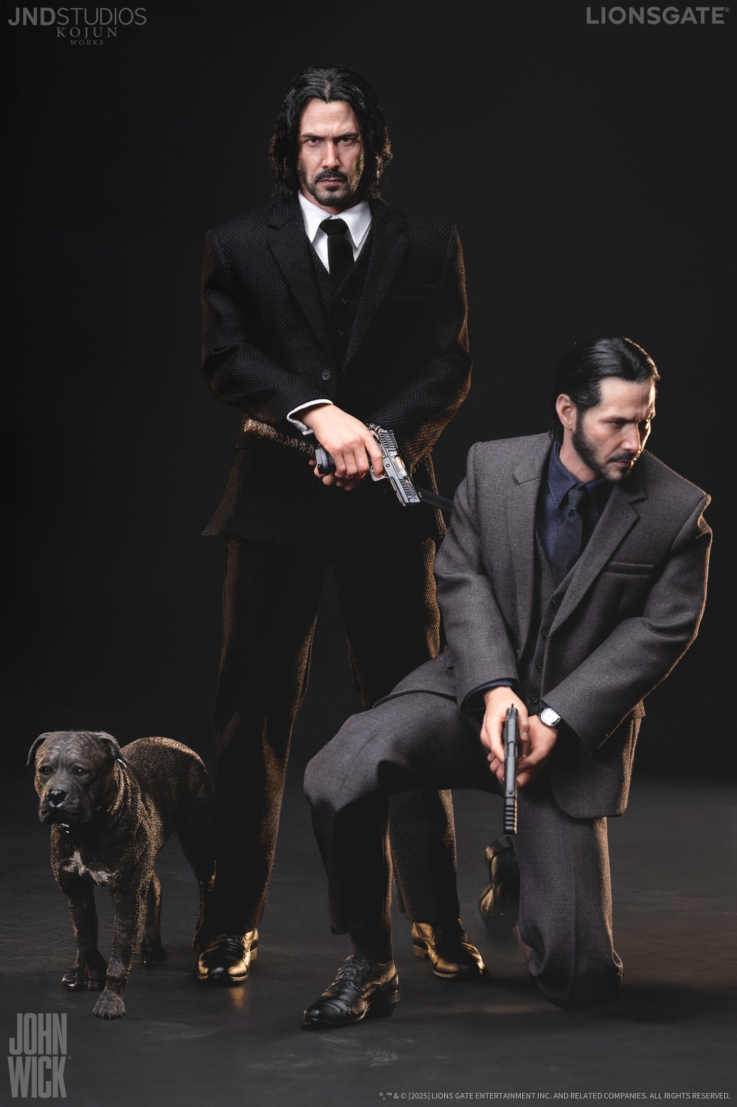 John Wick Type C John Wick 1 and 4 Set 1/6 Scale Action Figure Pre-order
