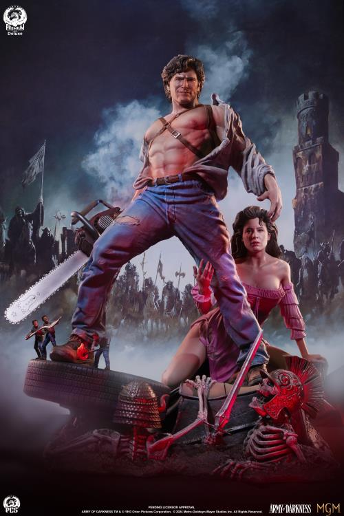 Ash Deluxe Edition Army of Darkness 1/4 Scale Statue Pre-order