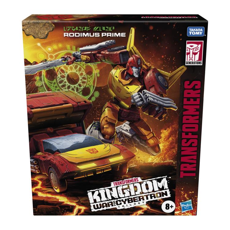 Rodimus Prime Transformers Kingdom Commander Class Action Figure