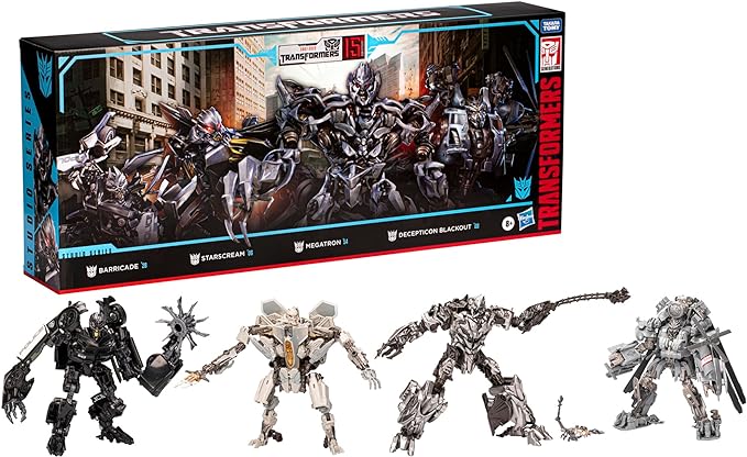 Transformers Studio Series Movie 15th Anniversary Decepticon Action Figure Multipack (Amazon Exclusive)