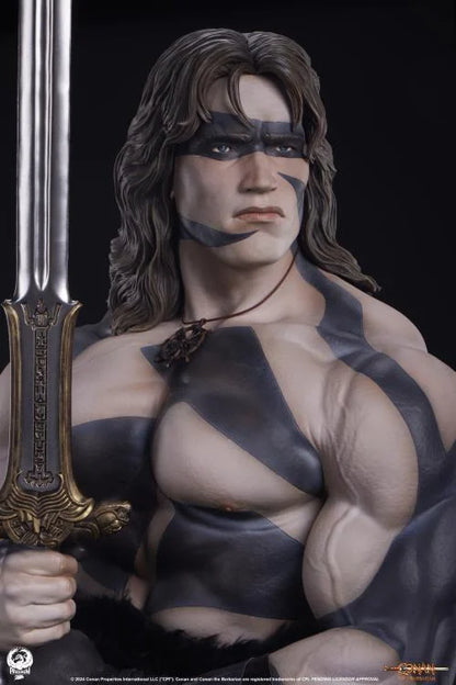 Conan The Barbarian War Paint PCS Collectibles 1/2 Scale Statue Pre-order