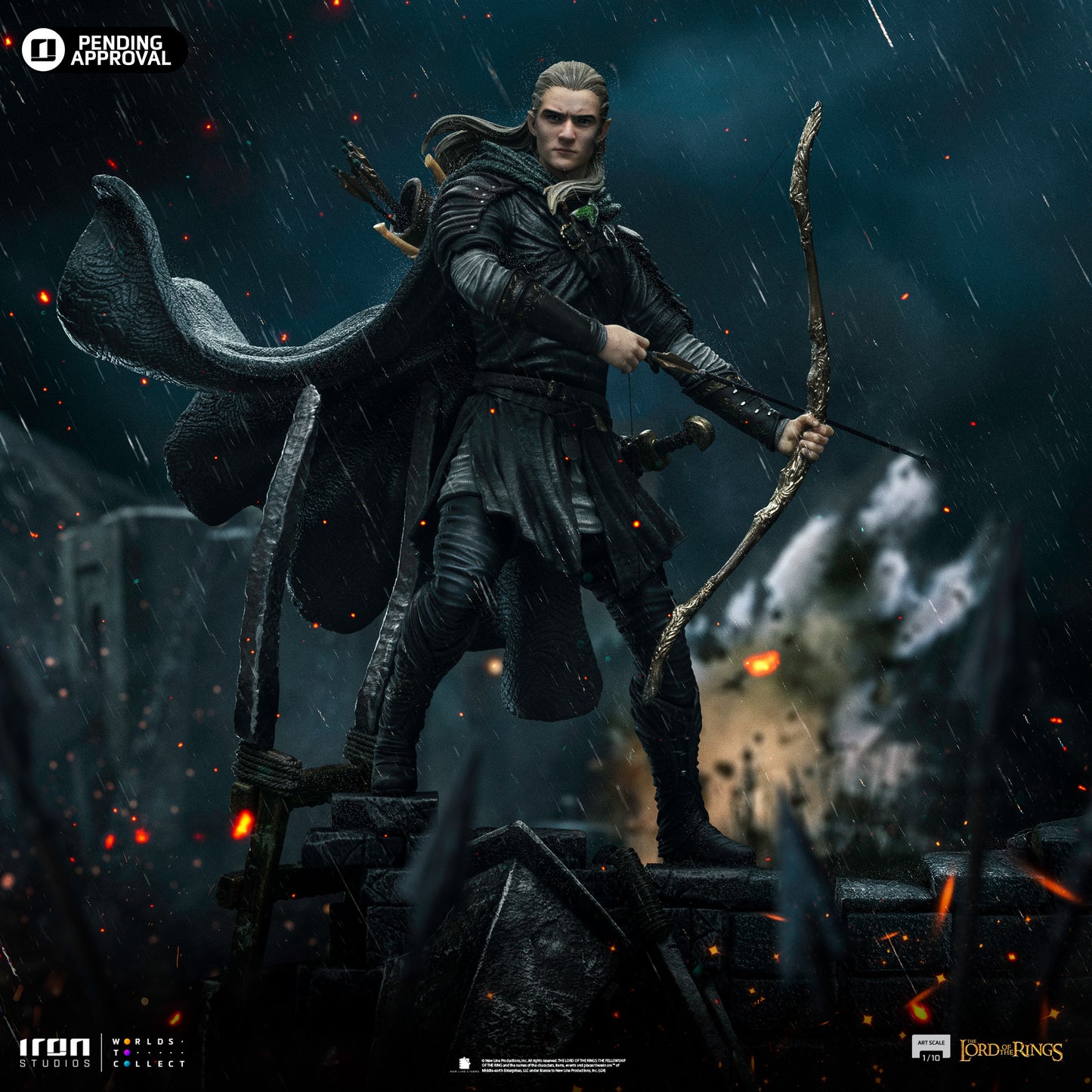 Legolas Unleashed LOTR 1/10 Scale Statue Pre-order