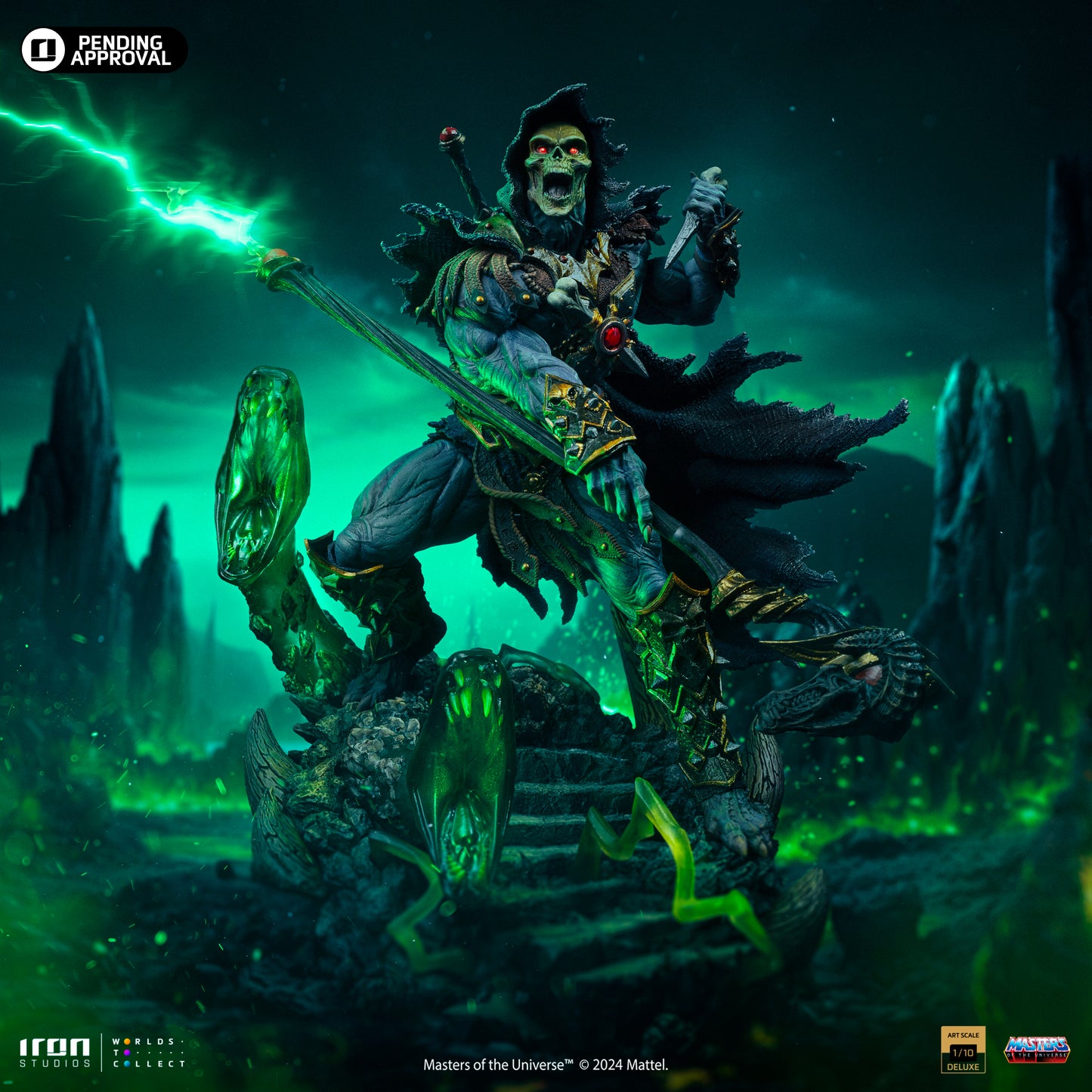 Skeletor Unleashed MOTU 1/10 Scale Statue Pre-order