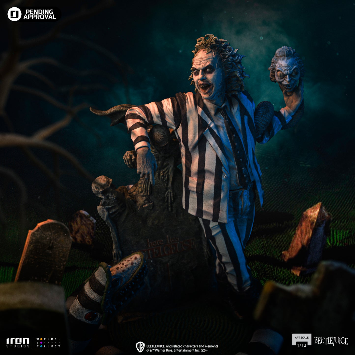 Beetlejuice 1/10 Scale Statue Pre-order