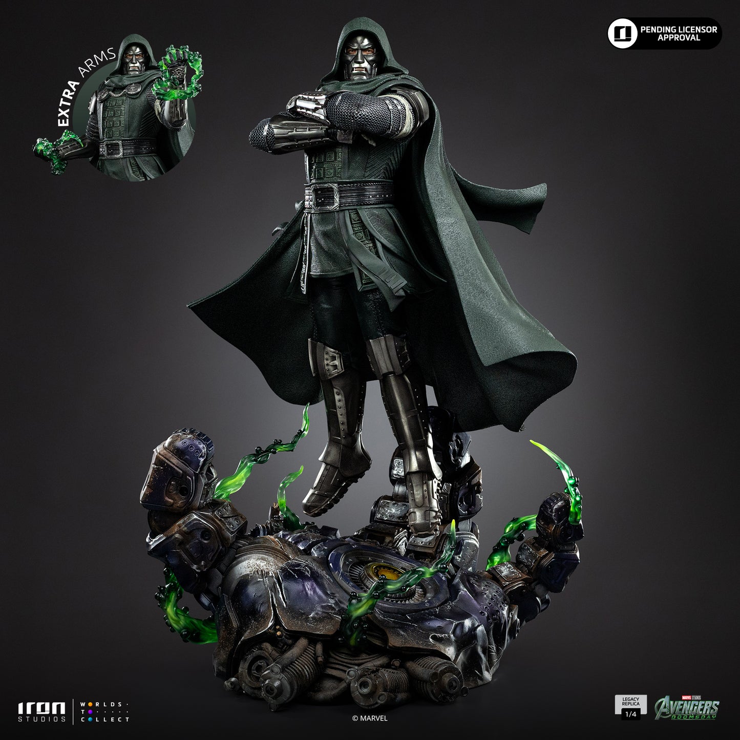 Doctor Doom Avengers Doomsday 1/4 Scale Statue Pre-order