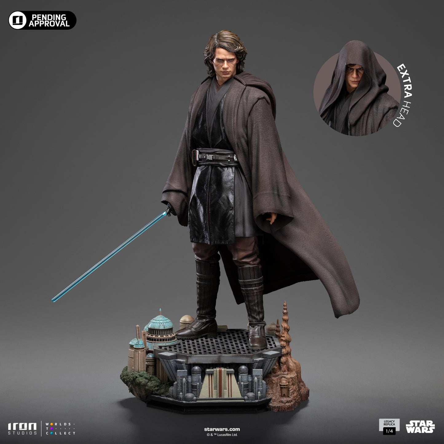 Anakin Skywalker Star Wars ROTS 1/4 Scale Statue Pre-order