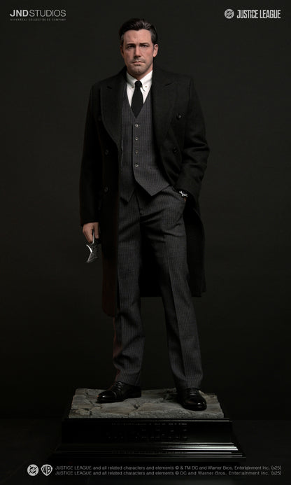 Batman and Bruce Wayne Justice League Dual Version 1/3 Scale Statue Pre-order