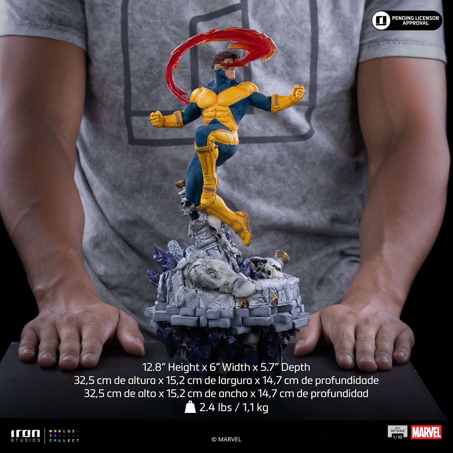 Cyclops X-Men Infinity Gauntlet Diorama 1/10 Scale Statue Pre-order