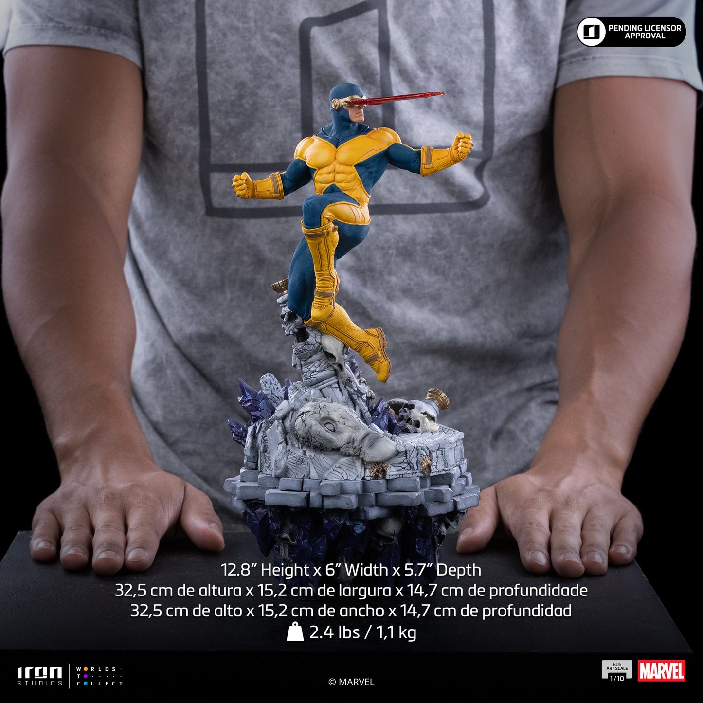Cyclops X-Men Infinity Gauntlet Diorama 1/10 Scale Statue Pre-order