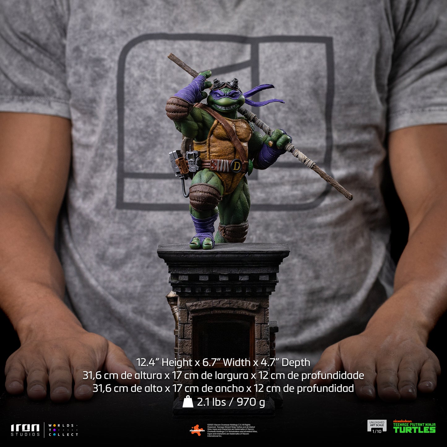 Donatello Unleashed TMNT 1/10 Scale Statue Pre-order