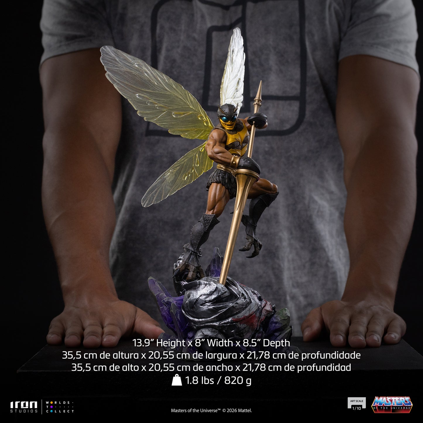 Buzz-Off MOTU 1/10 Scale Statue Pre-order