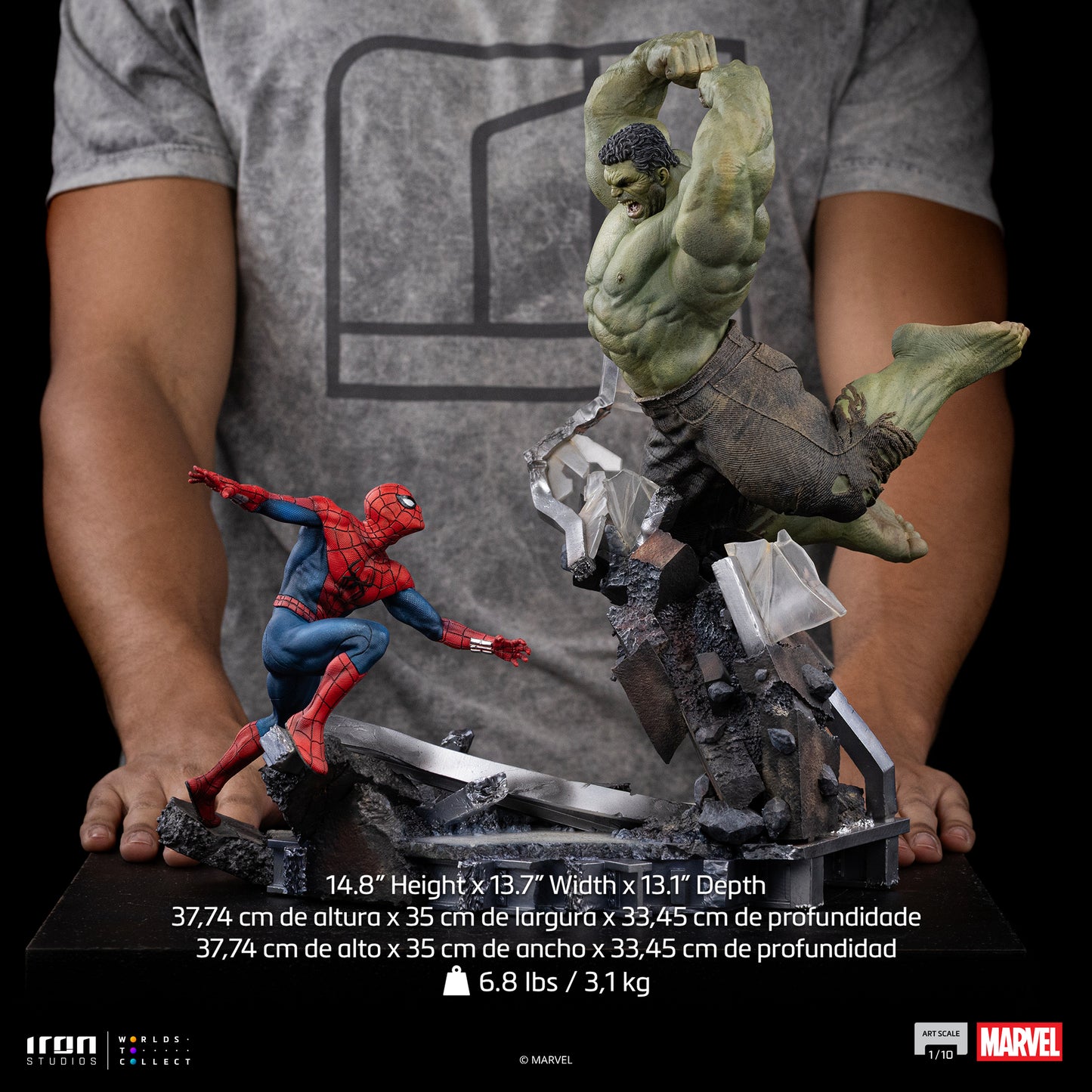 Spider-Man vs Hulk Spider-Man Brand New Day 1/10 Scale Statue Pre-order