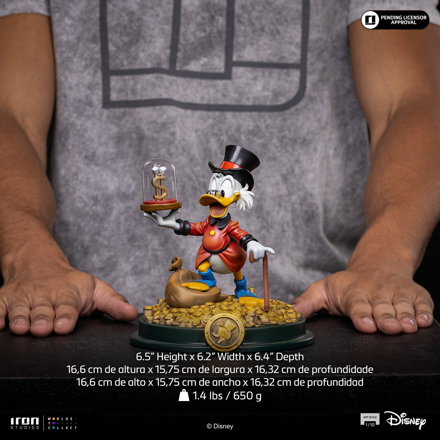 Uncle Scrooge Mcduck DuckTales 1/10 Scale Statue Pre-order