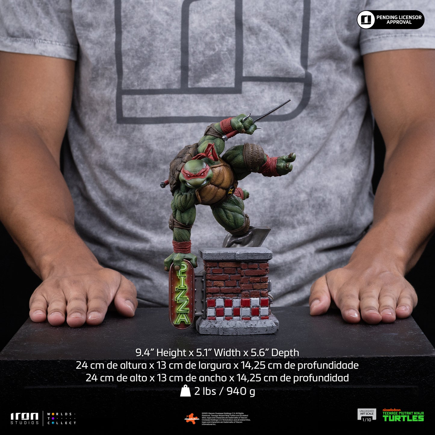 Raphael TMNT Unleashed 1/10 Scale Statue Pre-order