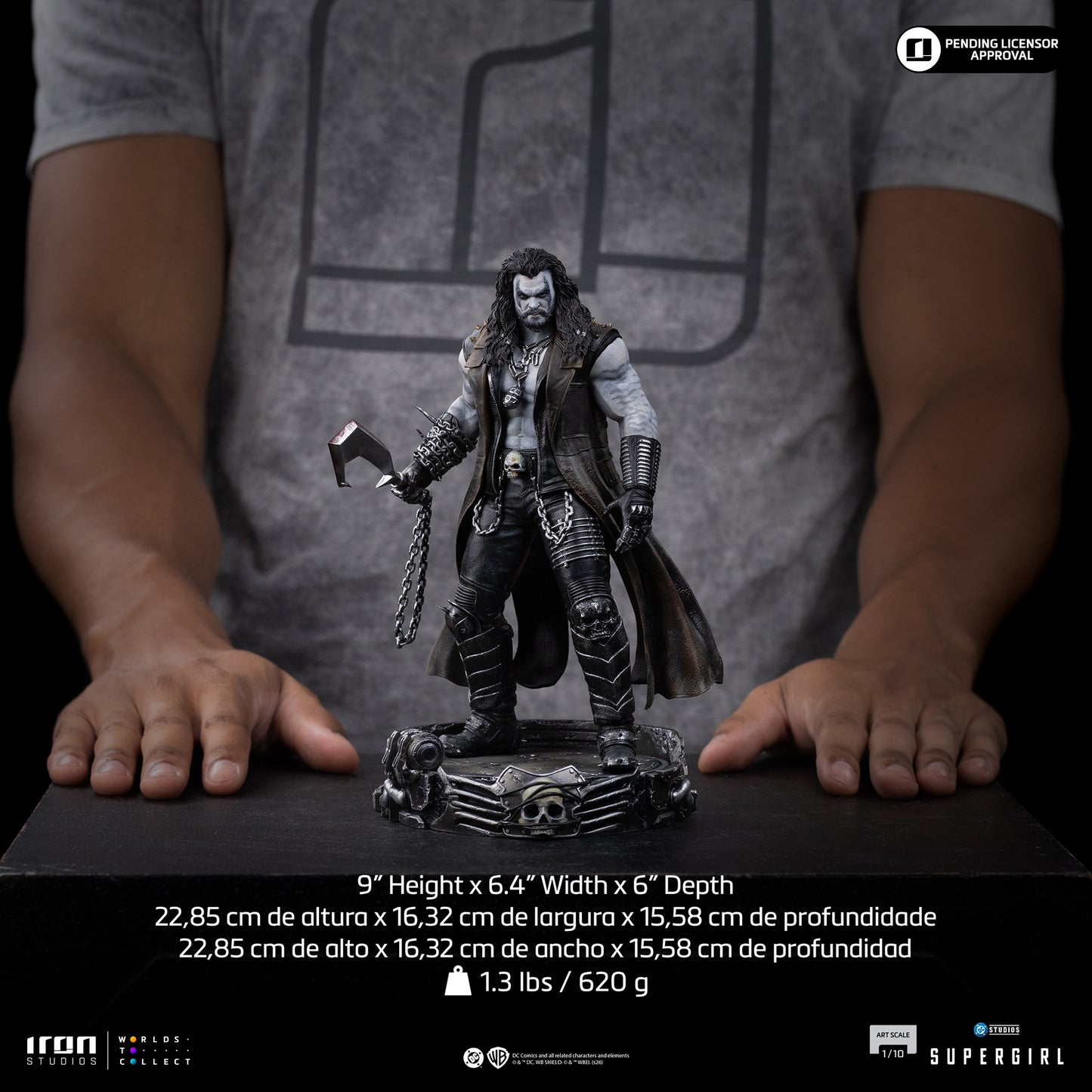 Lobo Supergirl Movie 1/10 Scale Statue Pre-order