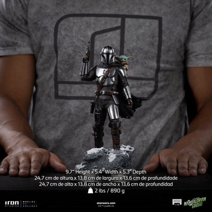Mandalorian and Grogu The Mandalorian and Grogu Movie 1/10 Scale Statue Pre-order