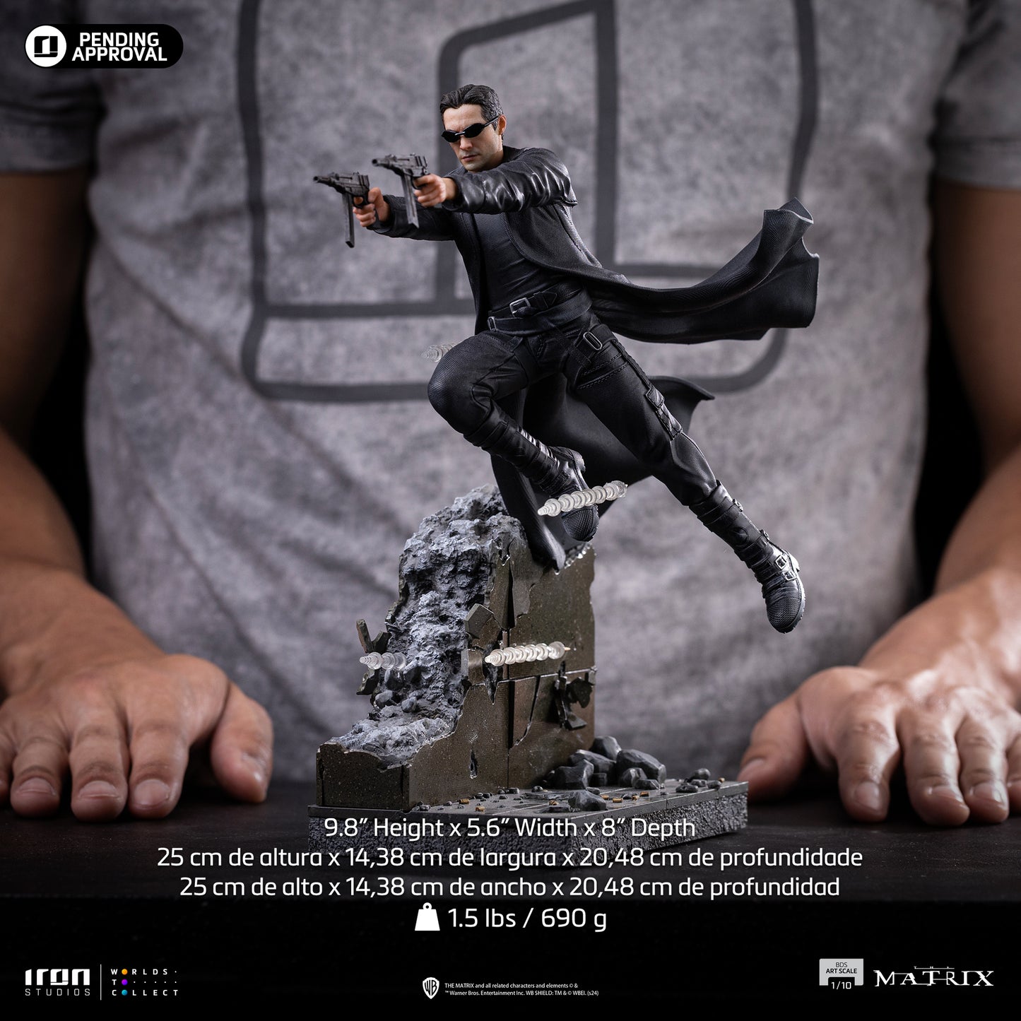 Neo The Matrix 1/10 Scale Statue Pre-order