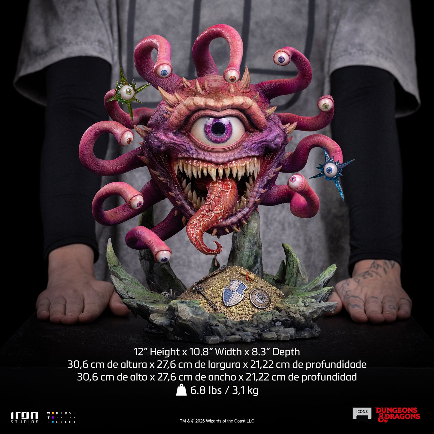 Beholder Dungeons and Dragons Icons Non-scale Statue Pre-order