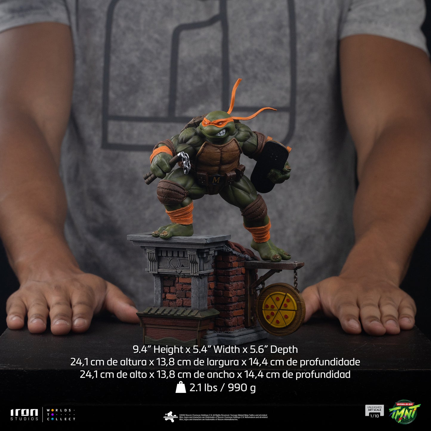 Michelangelo TMNT 1/10 Scale Statue Pre-order