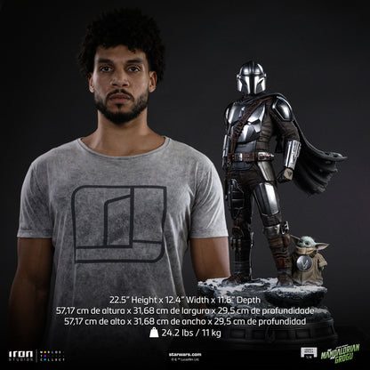 The Mandalorian and Grogu The Mandalorian and Grogu Movie 1/4 Scale Statue Pre-order