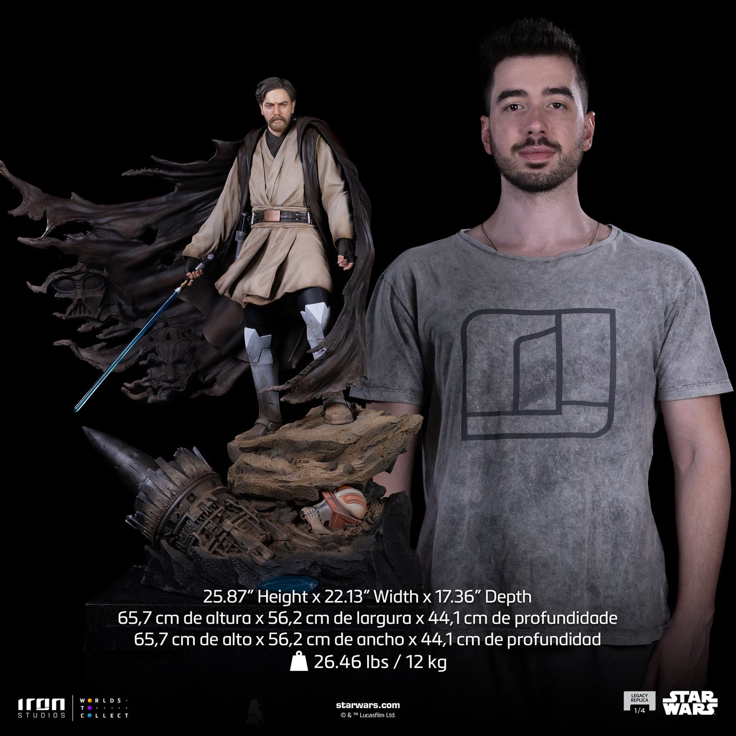 Obi-Wan Signatures Star Wars 1/4 Scale Statue Pre-order
