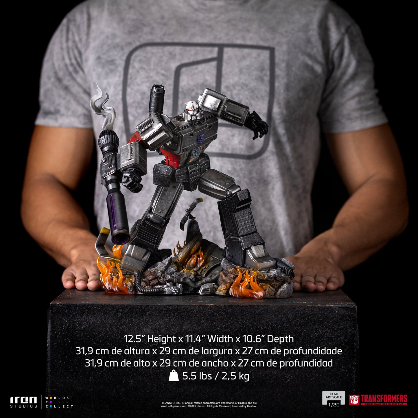 Megatron Transformers 1/20 Scale Statue Pre-order