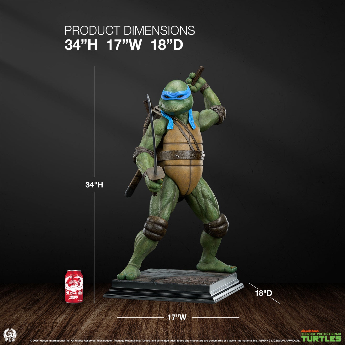 Leonardo TMNT 1/2 Scale Statue Pre-order