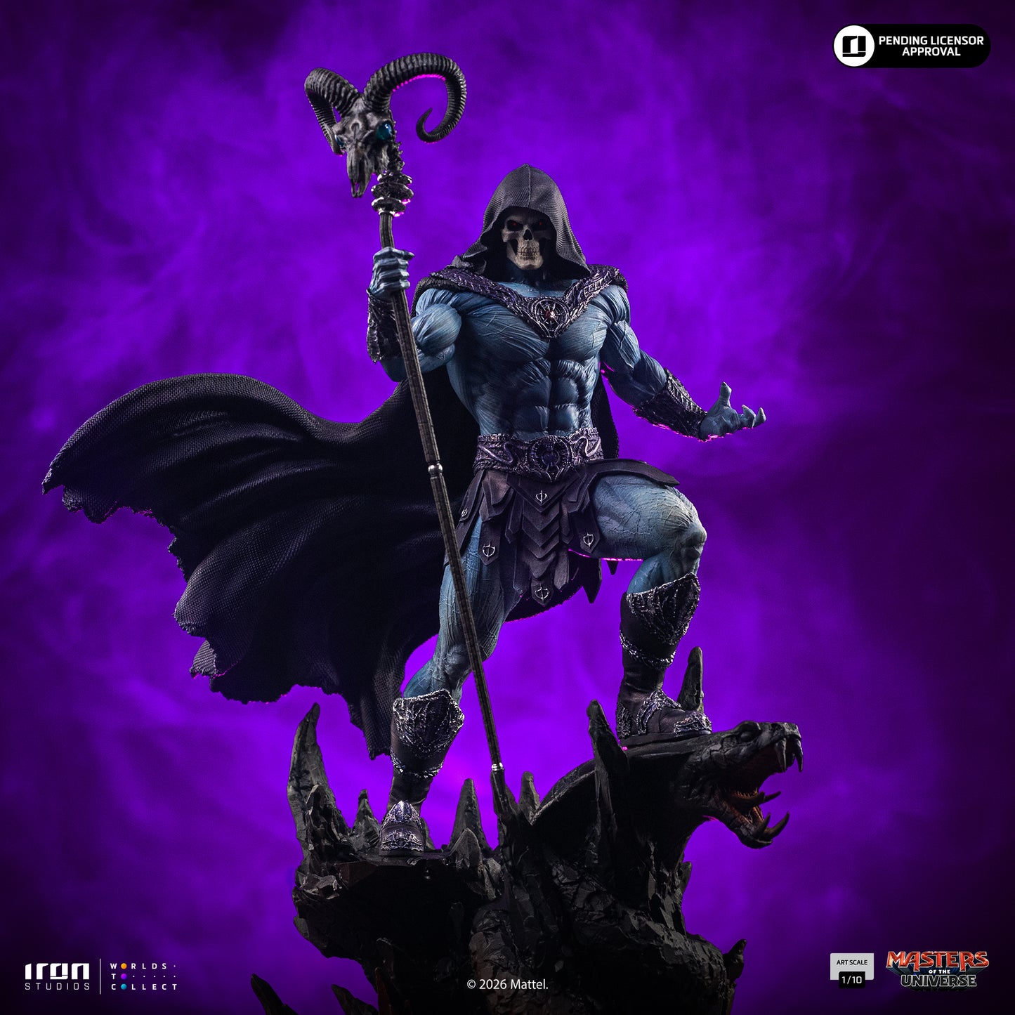 Skeletor Masters of the Universe Movie 1/10 Scale Statue Pre-order