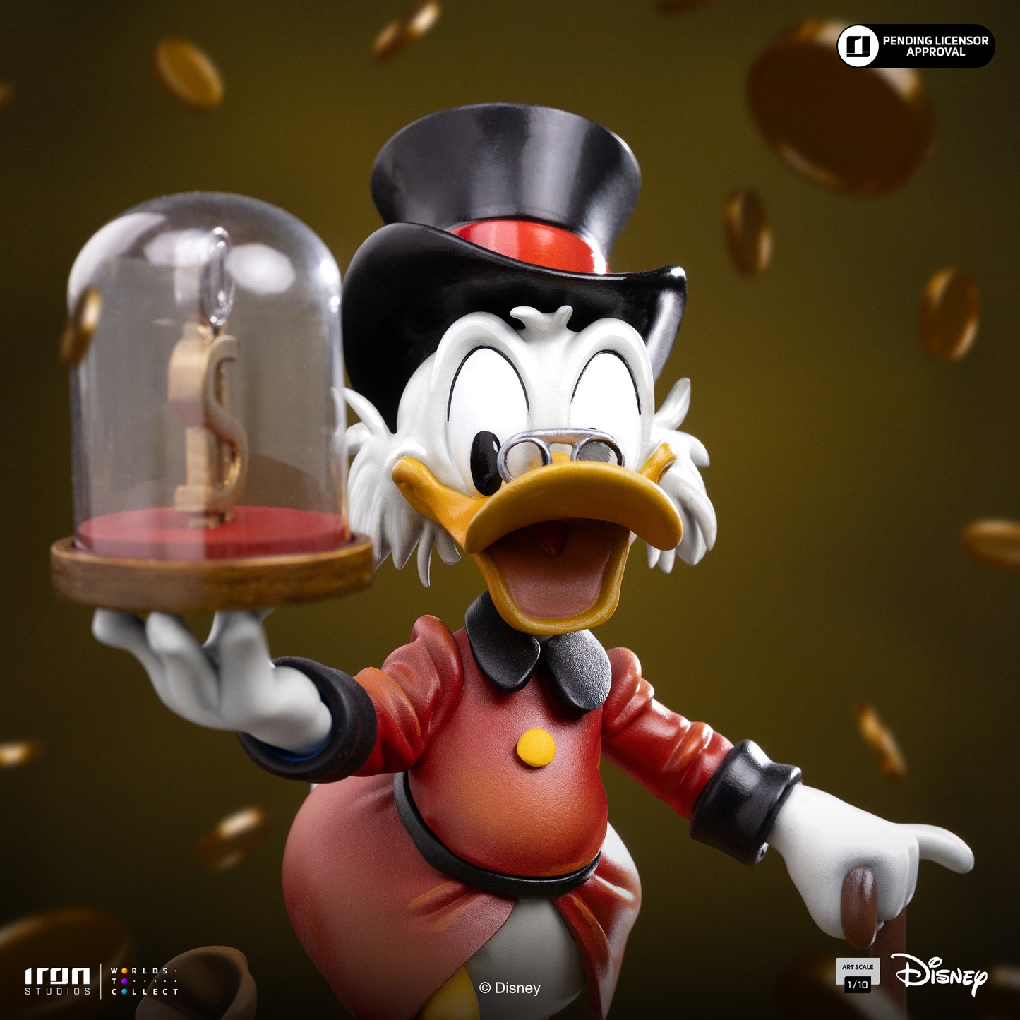 Uncle Scrooge Mcduck DuckTales 1/10 Scale Statue Pre-order