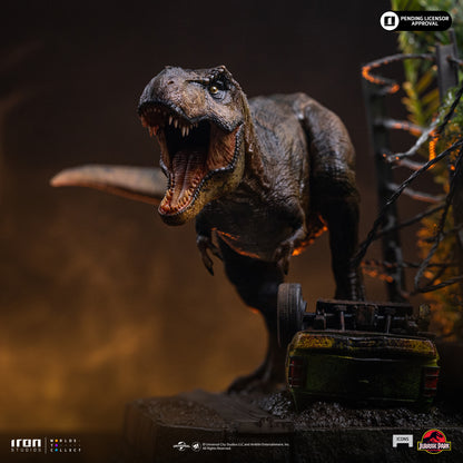 T-Rex Breakout Set A Jurassic Park Non-Scale Statue Pre-order