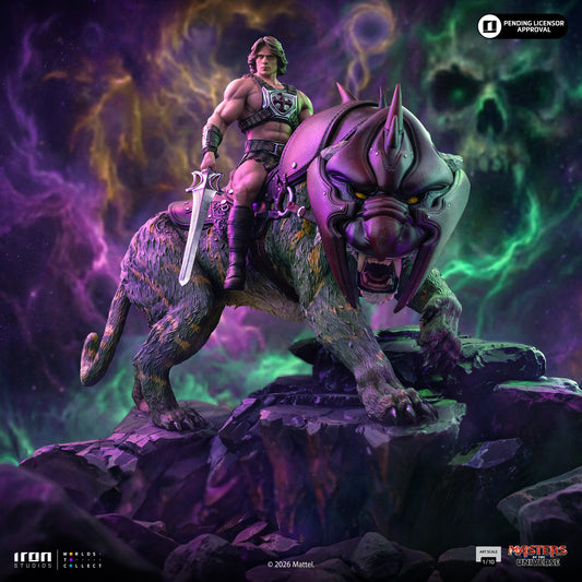 He-Man and Battlecat MOTU Movie 1/10 Scale Statue Pre-order