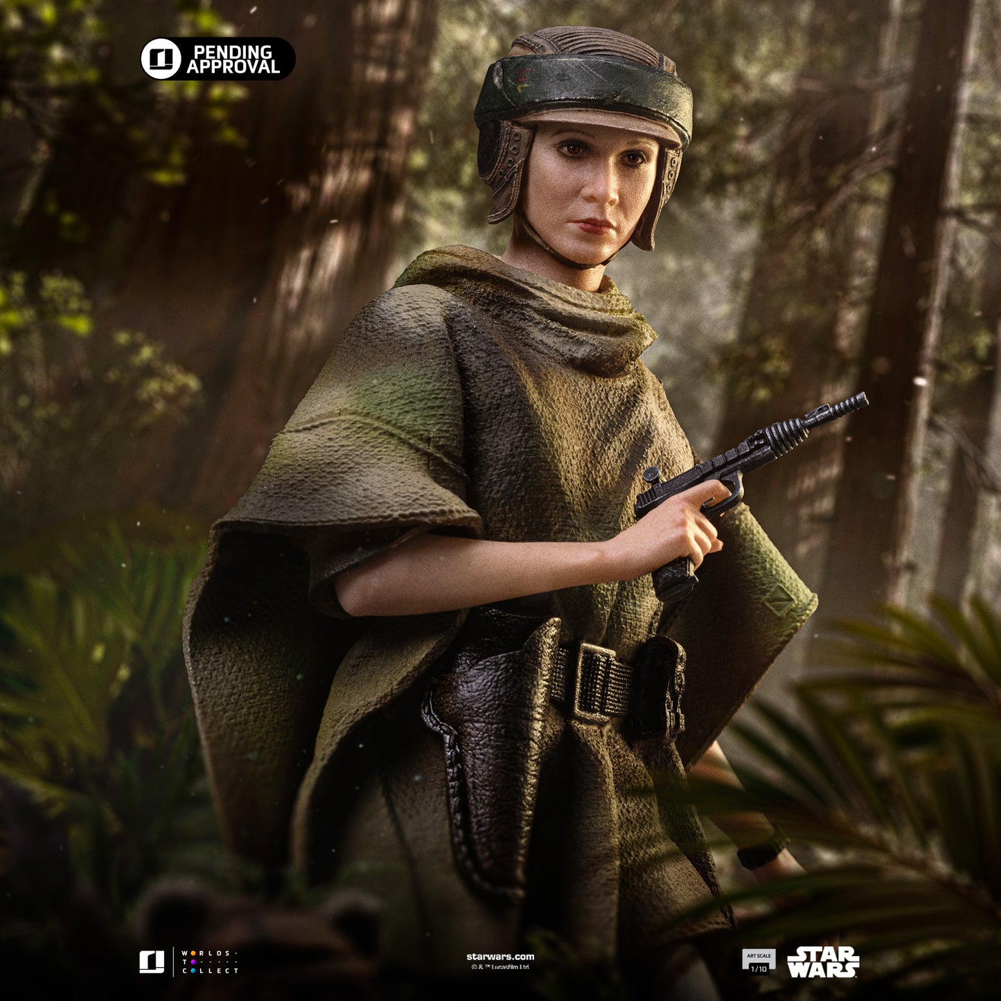 Leia and Wicket Star Wars ROTJ 1/10 Scale Statue Pre-order