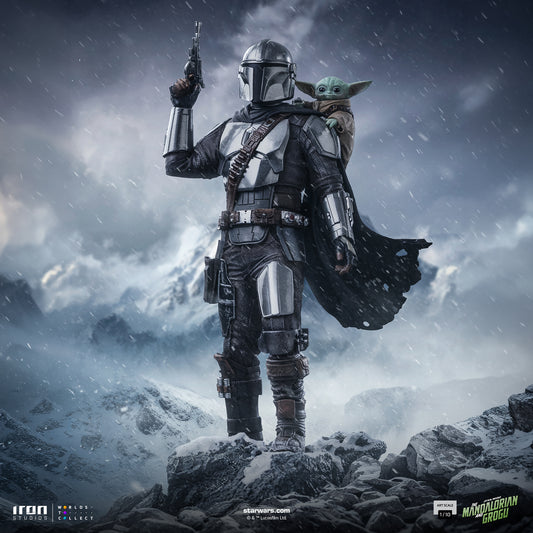 Mandalorian and Grogu The Mandalorian and Grogu Movie 1/10 Scale Statue Pre-order