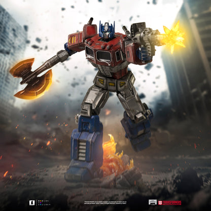 Optimus Prime Transformers 1/20 Scale Statue Pre-order