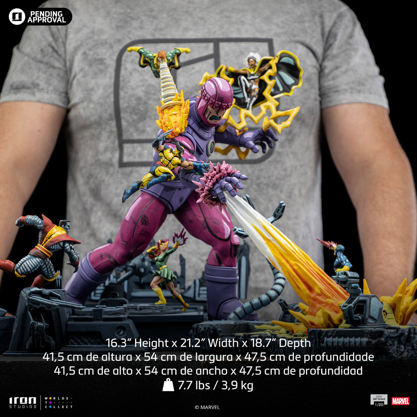 X-Men Danger Room Diorama A (Comic Color) 1/20 Scale Statue Pre-order