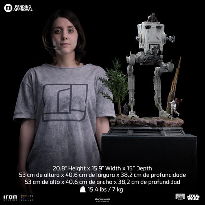 AT-ST and Chewbacca Star Wars 1/20 Scale Statue Pre-order