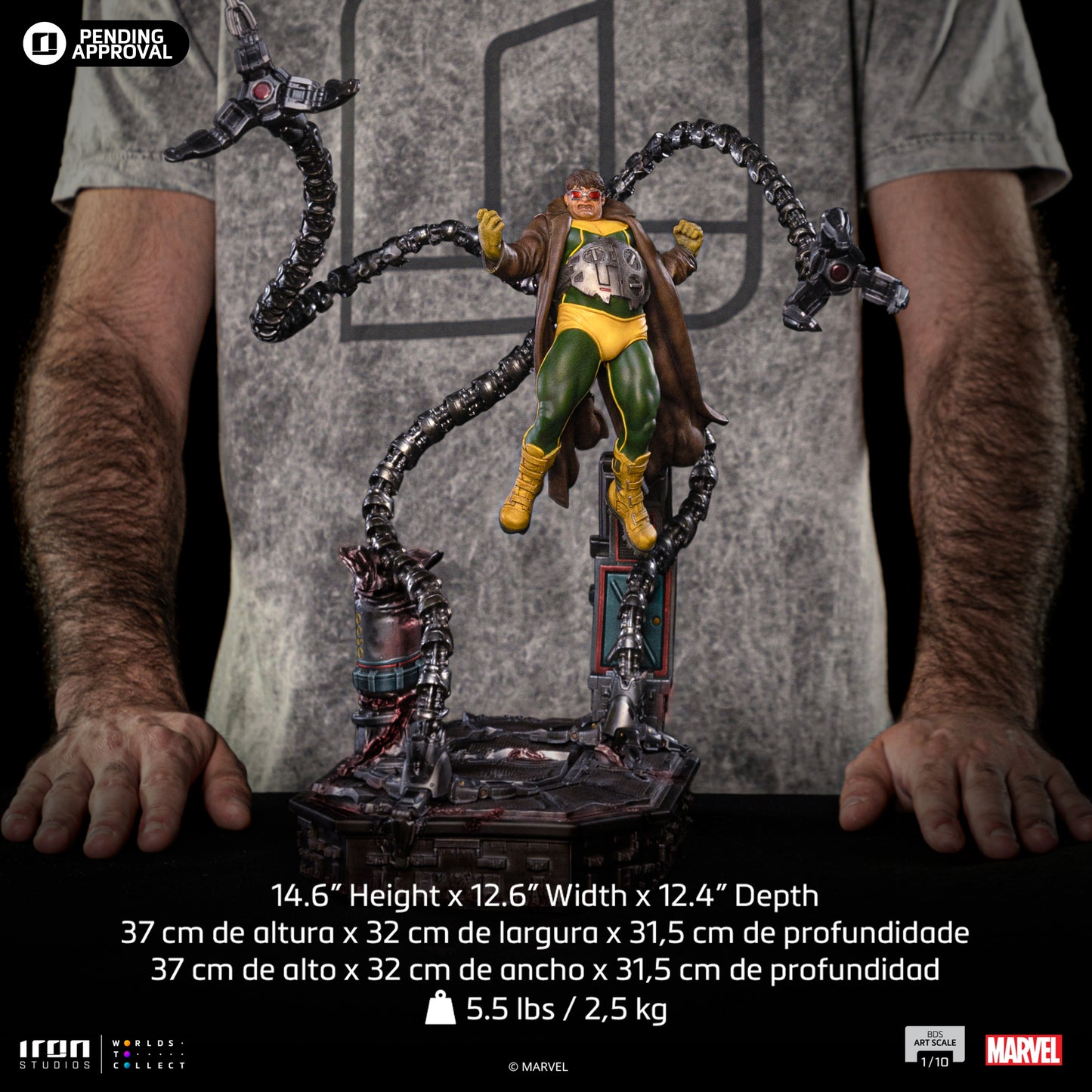 Doctor Octupus Doc Ock Spider-Man vs Villains 1/10 Scale Statue Pre-order