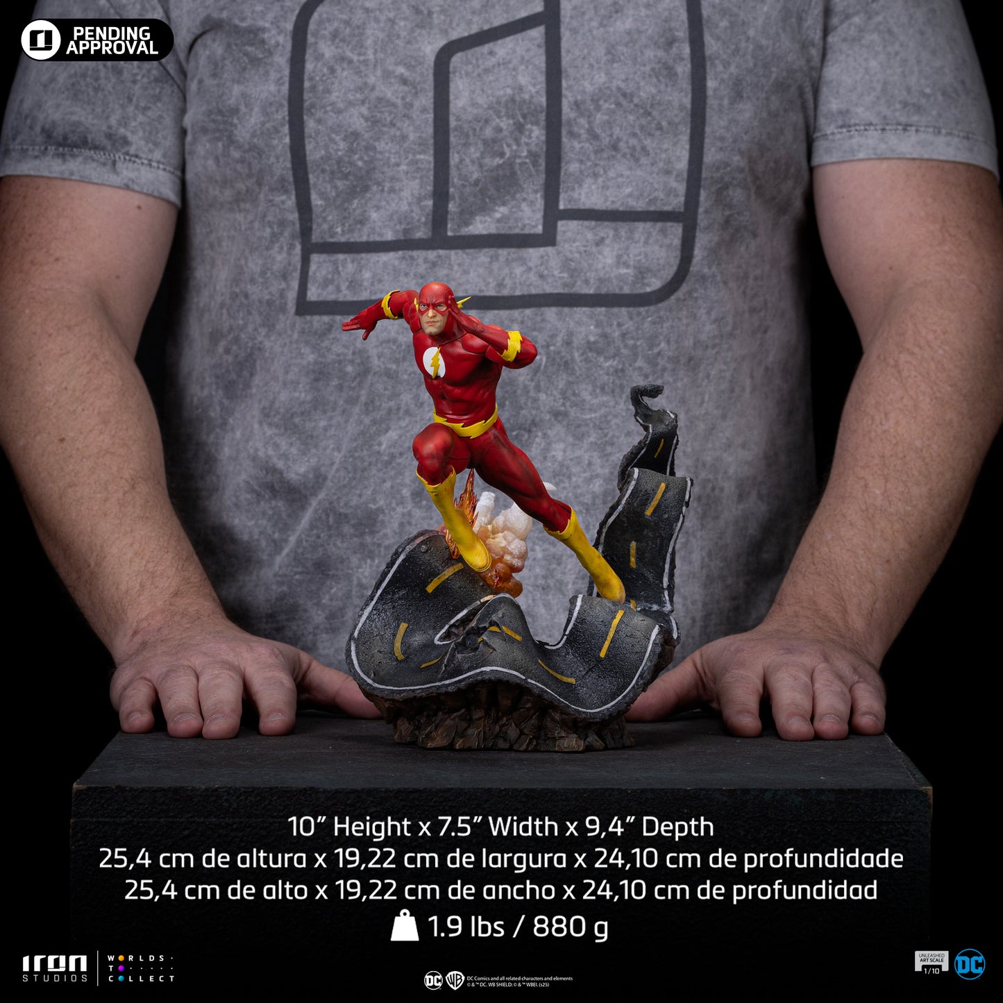 Flash DC Comics 1/10 Scale Statue Pre-order