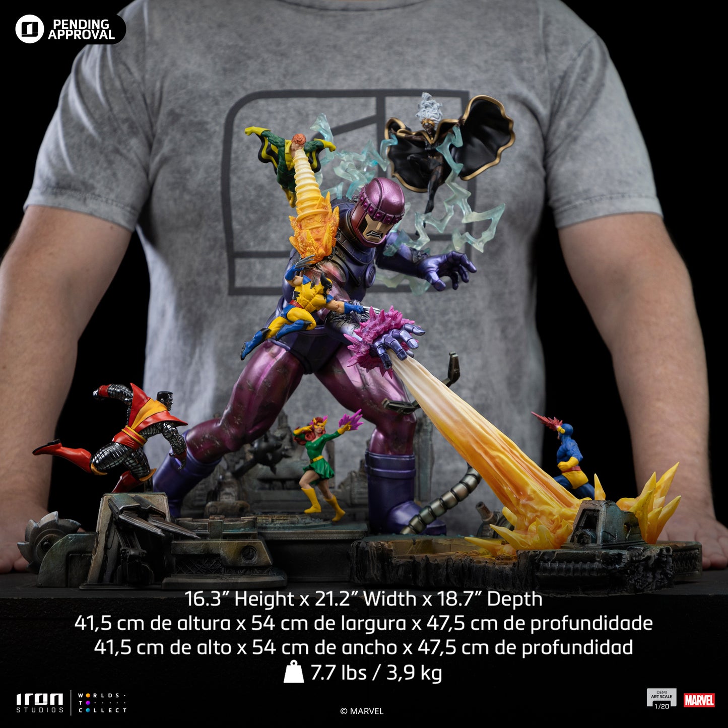 X-Men Danger Room Diorama A 1/20 Scale Statue Pre-order