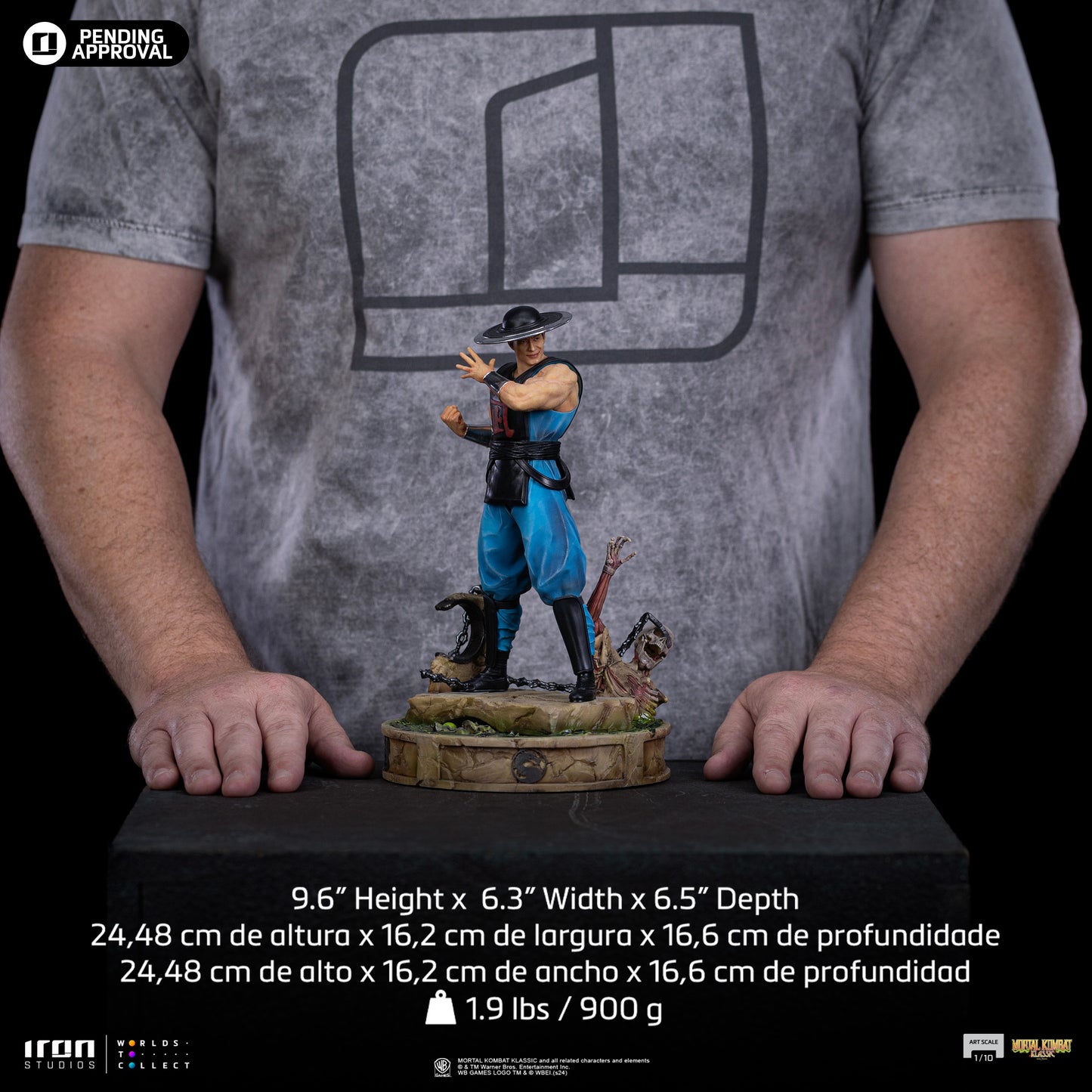 Kung Lao Mortal Kombat 1/10 Scale Statue Pre-order