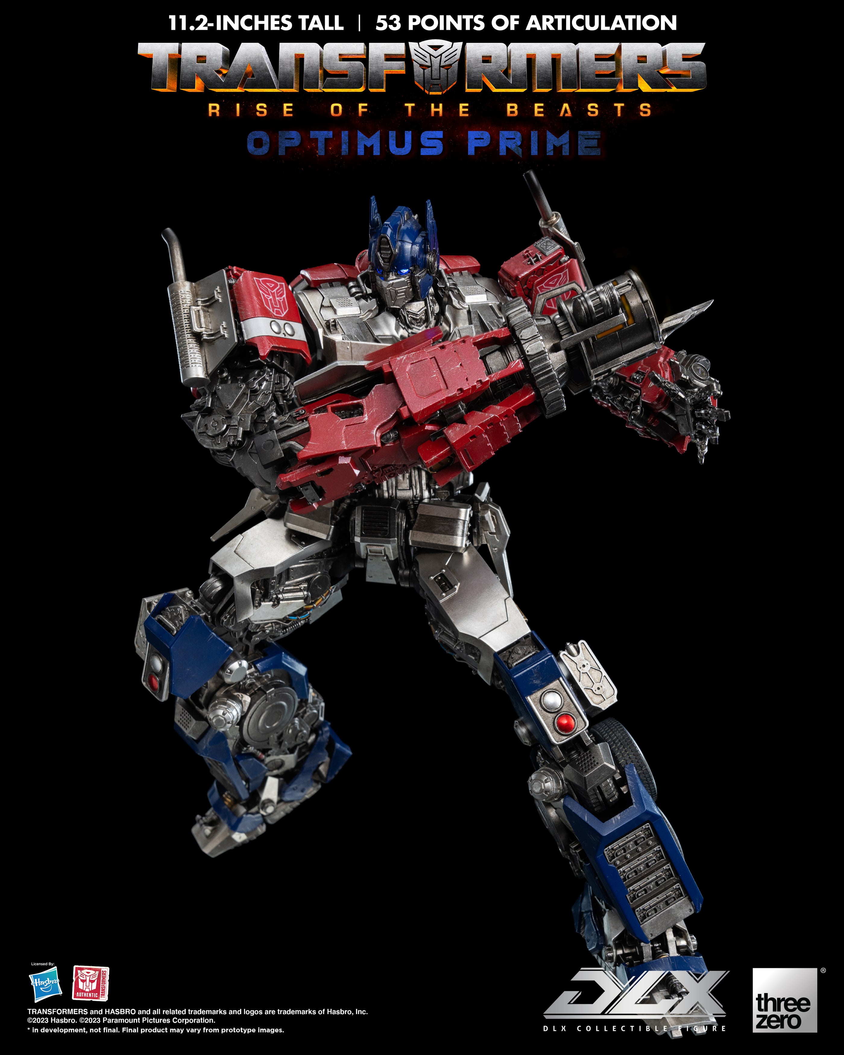 Optimus Prime Transformers ROTB Threezero DLX Action Figure Pre