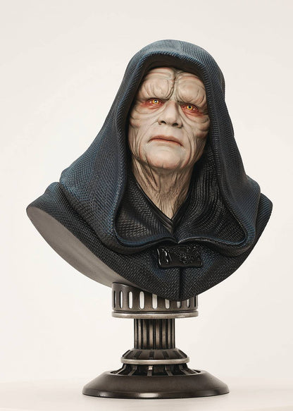 Emperor Palpatine Star Wars Gentle Giant 1/2 Scale Statue Bust