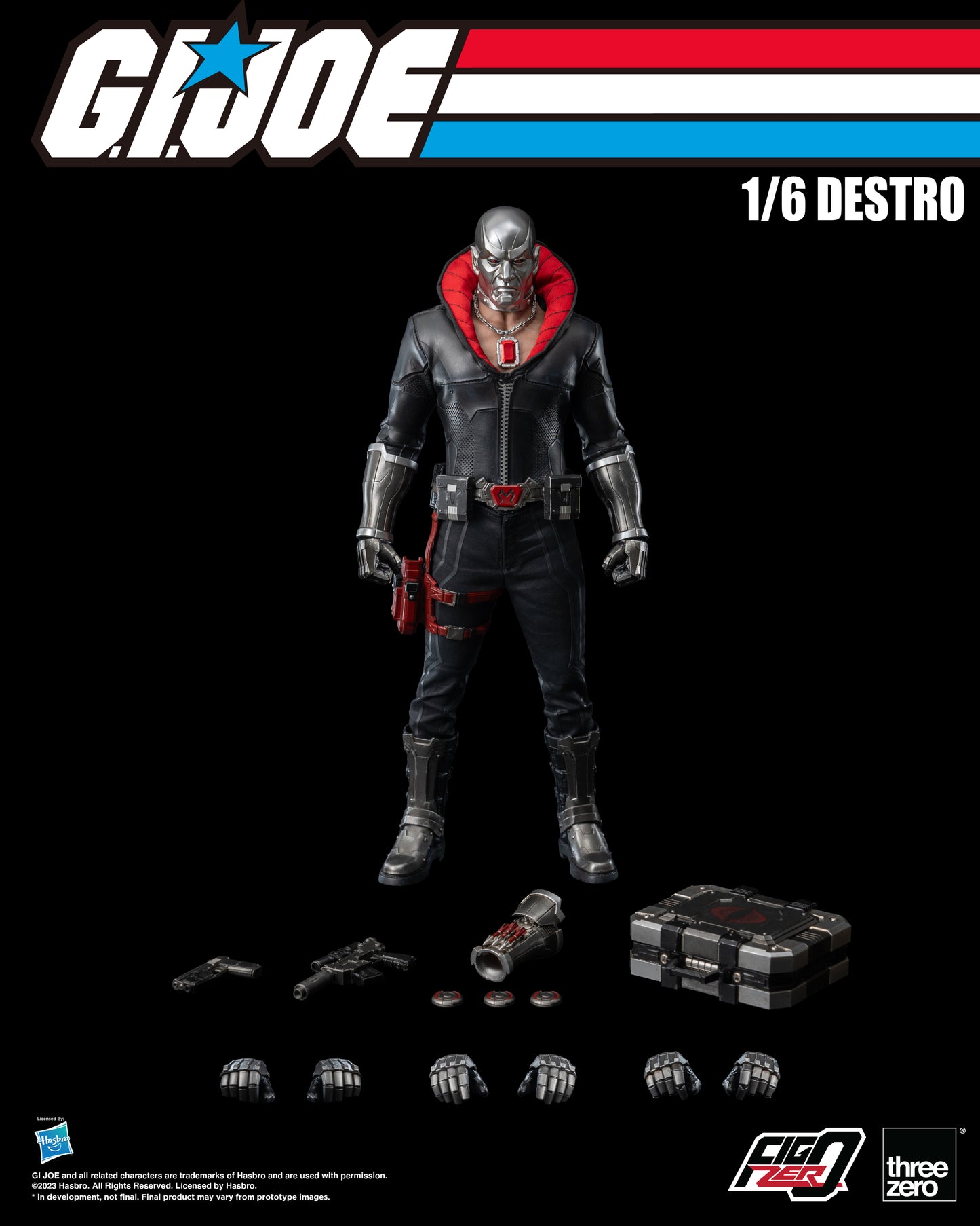 Destro G.I. Joe 1/6 Scale Action Figure Pre-order