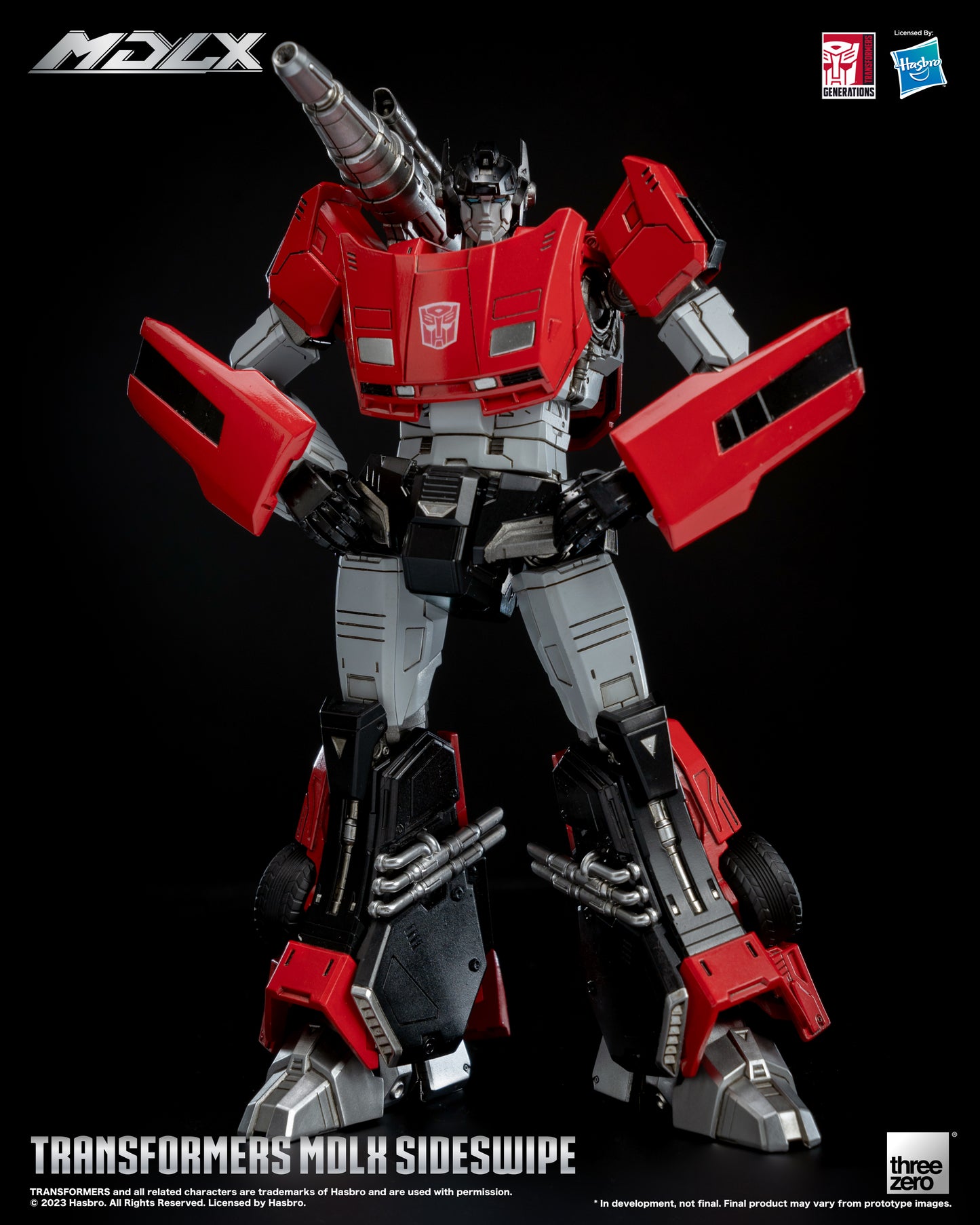 Sideswipe Transformers MDLX Action Figure Pre-order