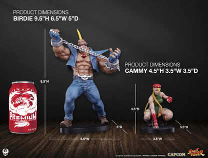 Cammy and Birdie Street Fighter PCS Collectibles 1/10 Scale Statue Pre-order