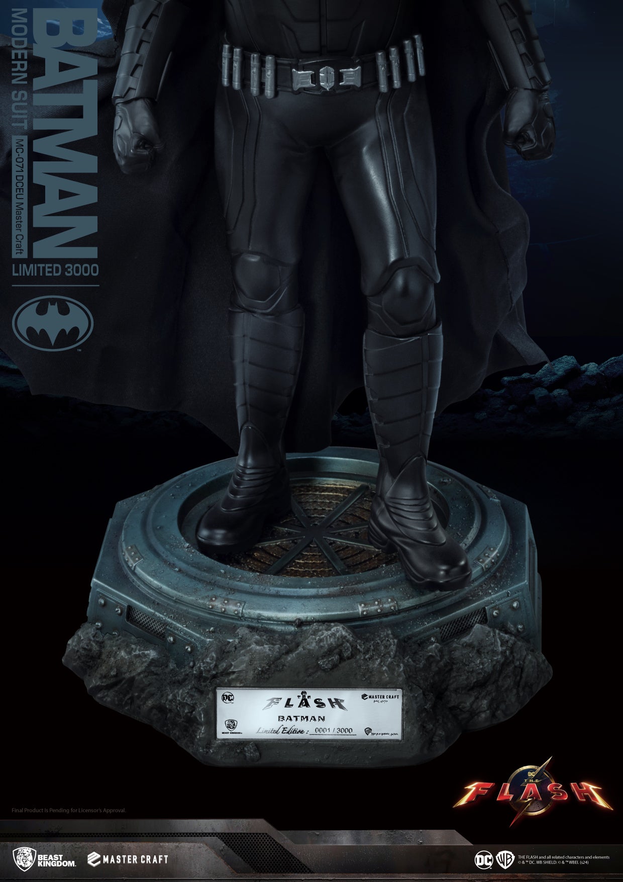 Batman Modern Suit The Flash Master Craft Statue Pre-order