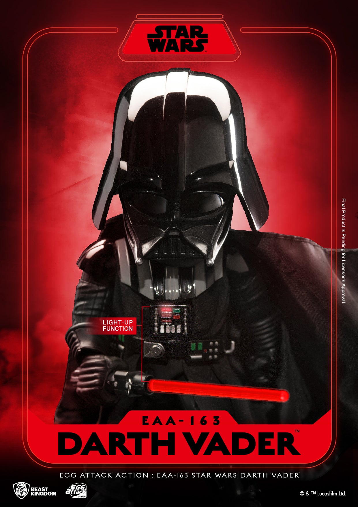 Darth Vader Star Wars Egg Attack EAA-163 Action Figure Pre-order