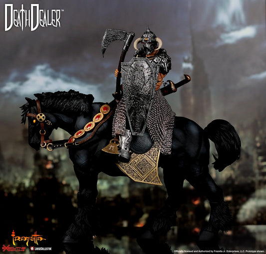 Frank Frazetta Death Dealer with Steed 1/12 Scale Action Figure Pre-order