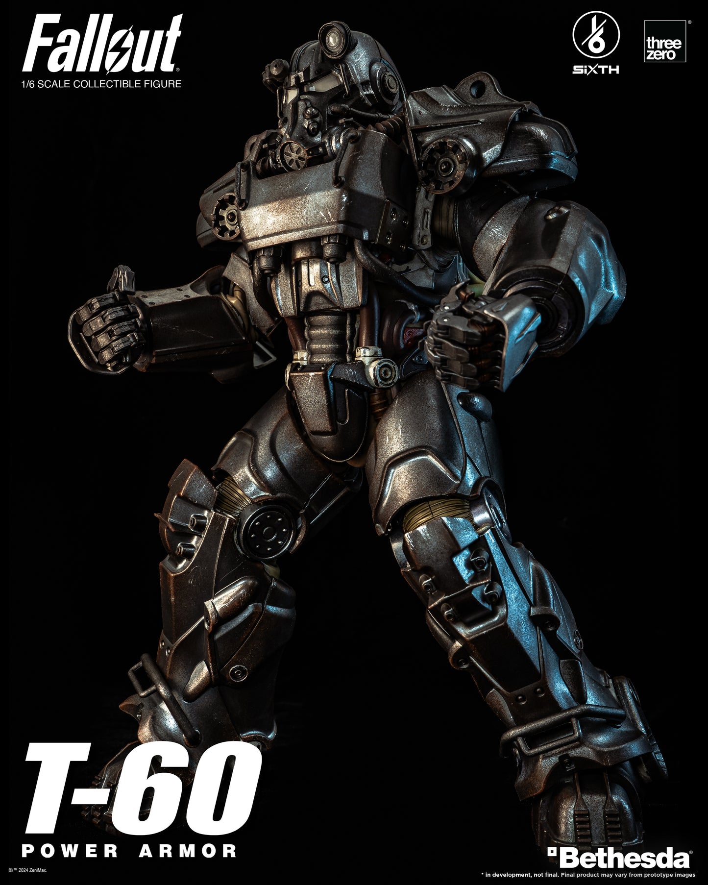 T-60 Power Armor Fallout 1/6 Scale Action Figure Pre-order