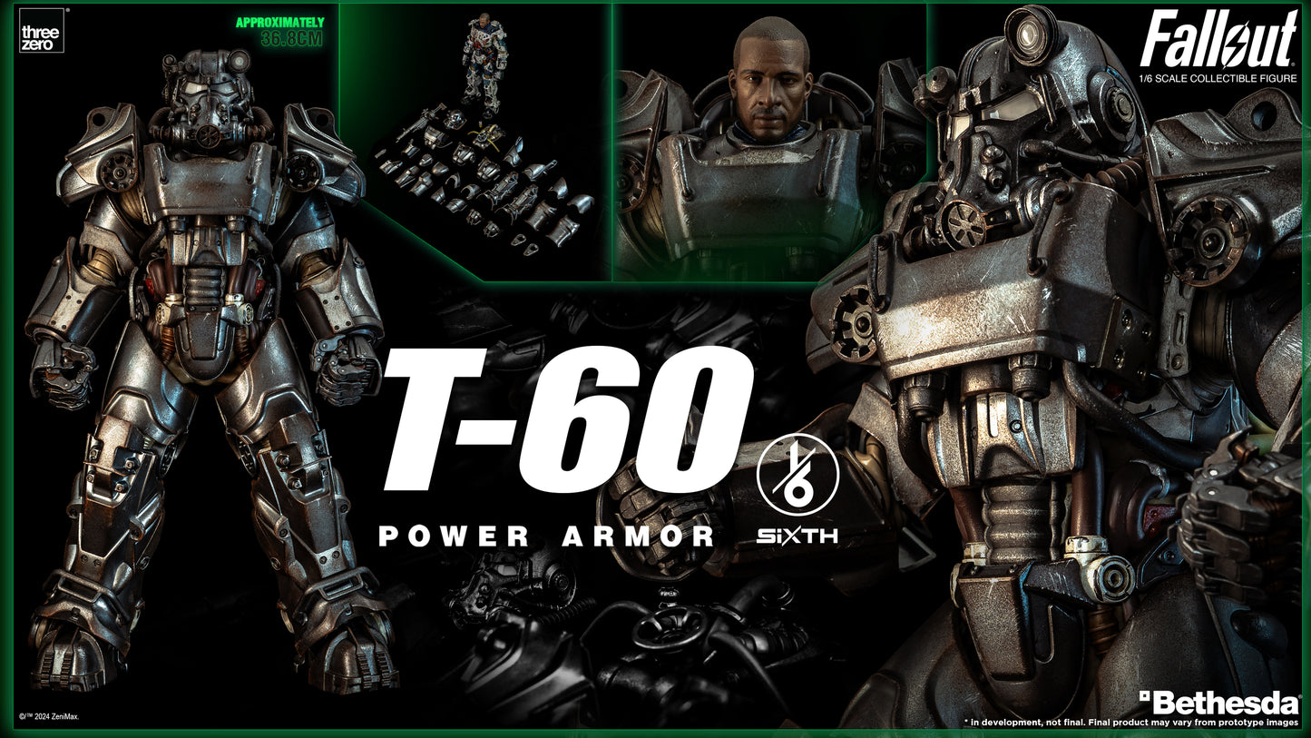 T-60 Power Armor Fallout 1/6 Scale Action Figure Pre-order